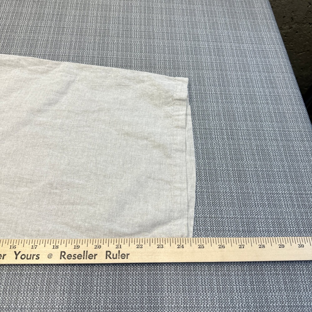 New‎ Liz Claiborne Wide Leg Crop Pants XL Flax Linen Coastal Pull On Pockets - Picture 9 of 11